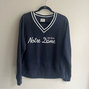Notre Dame V-Neck Sweatshirt